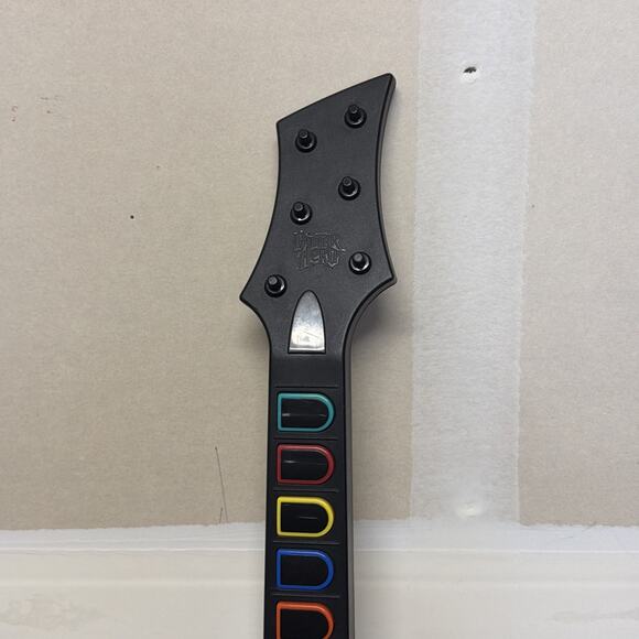 Guitar Hero Wireless Controller PS2 RedOctane Sunburst No Dongle & Battery Cover - Picture 3 of 7